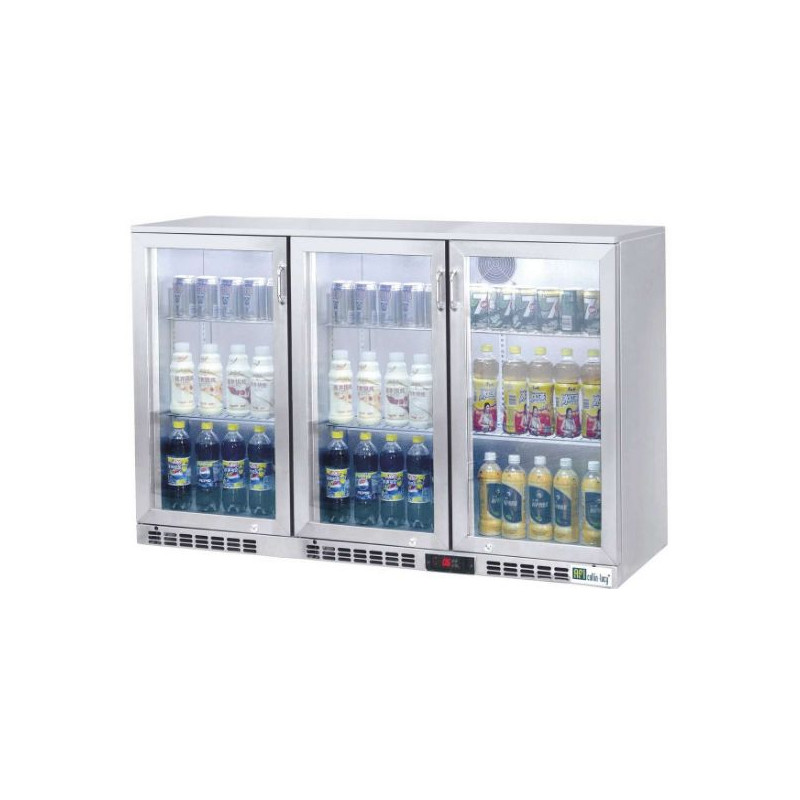 KING COMPANY BBT350S(A) Mesa Refrigerada Bar 3 Puertas Corredizas